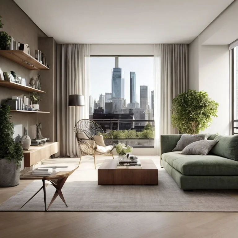 Innenansicht eines Premium-Apartments bei LuxusHomeNow